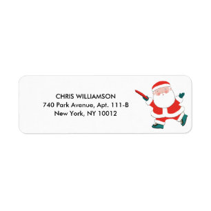 Ultimate Frisbee Kerstmis Etiket
