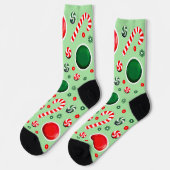 Ultimate Frisbee Kerstmis Sokken (Links)