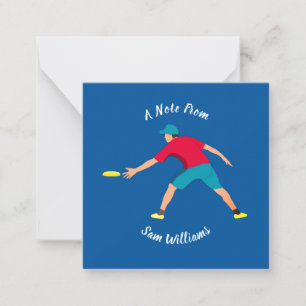Ultimate Frisbee Notitiekaartje