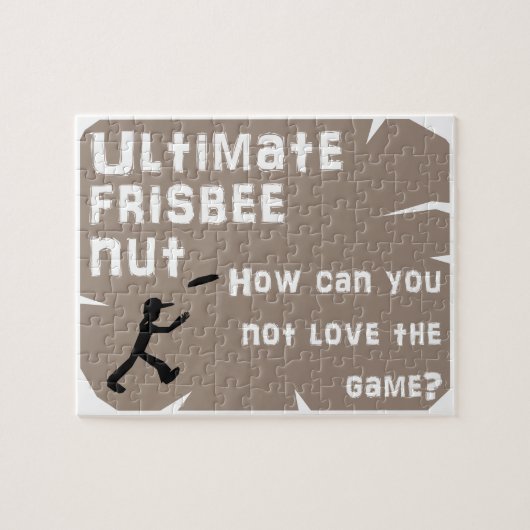 Ultimate Frisbee Nut Legpuzzel (Horizontaal)