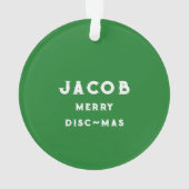 Ultimate Frisbee personnalisé (dos)