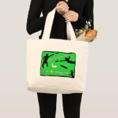 Ultimate Frisbee Rain of Shine Canvas tas (Voorkant (product))