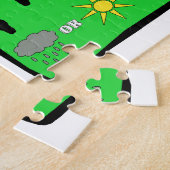 Ultimate Frisbee Rain of Shine Legpuzzel (Zijkant)