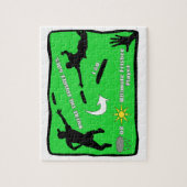 Ultimate Frisbee Rain of Shine Legpuzzel (Verticaal)