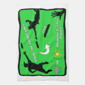 Ultimate Frisbee Rain of Shine Theedoek (Verticaal)