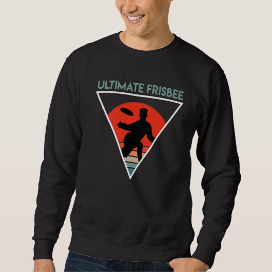 Ultimate Frisbee Retro Trui (Voorkant)