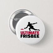 Ultimate Frisbee Ronde Button 5,7 Cm (Voorkant /achterkant)