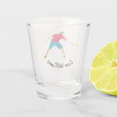 Ultimate Frisbee Shot Glas (Achterkant)