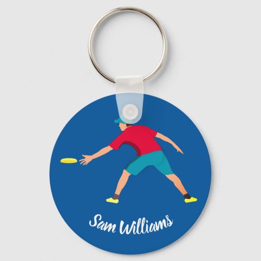 Ultimate Frisbee Sleutelhanger (Voorkant)