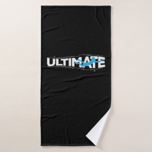 Ultimate Frisbee Sport am Strand Badhanddoek