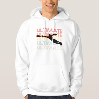  Ultimate Frisbee Sport Retro Hoodie