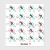 Ultimate Frisbee Sticker (Vel)