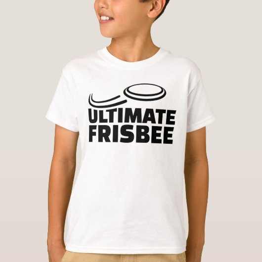 Ultimate Frisbee T-shirt (Voorkant)