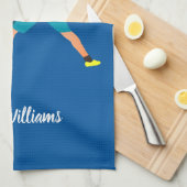 Ultimate Frisbee Theedoek (Quarter Fold)