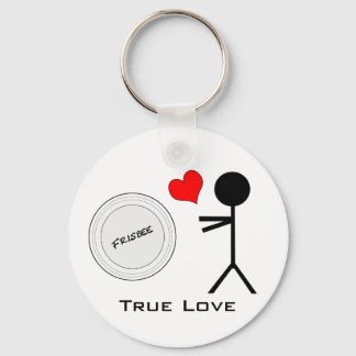Ultimate Frisbee True Love Sleutelhanger