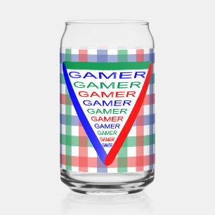 Ultimate Gamer 3 Gaming System Kleuren RGB Blikvorm Glas