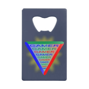 Ultimate Gamer 3 Gaming System Kleuren RGB Kredietkaart Flessenopener