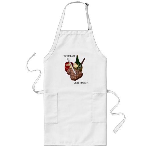 ULTIMATE GRILL MASTER APRON LANG SCHORT (Voorkant)