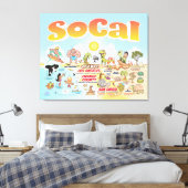 Ultimate Social Canvas Afdruk (Insitu (Slaapkamer))