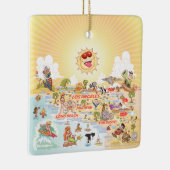 Ultimate Sunny California Ceramic Ornament (Rechts)
