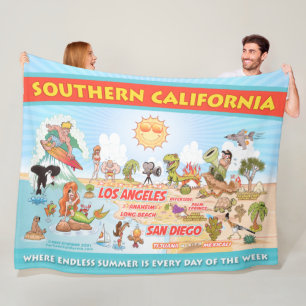 Ultimate Sunny California Sherpa Blanket Fleece Deken