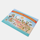 Ultimate Sunny California Standard Deuren Deurmat (Schuin)