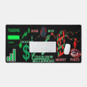 Ultimate Trader’s Mind Map desk mats (Clavier et souris)