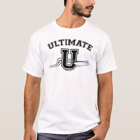 UltimateU Black Layout 2 Sided T-shirt (Voorkant)