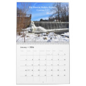 Ultime Contrôle De L'Eau - Barrages Calendrier Mur (Jan 2026)