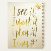  Ultra Chic Gold & Pearl Ivory Motivational Luxe (Dos)