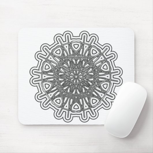Ultra Cool Mandala Design #1 Muismat (Met muis)