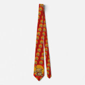 Ultra Cute Anime Leopard Kat Rainbow Head Band Stropdas (Voorkant)