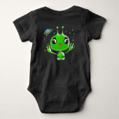 Ultra Cute Baby Alien Romper (Achterkant)