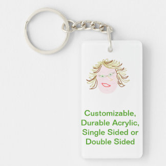 Ultra Duurzame Aangepaste Promoties Sleutelhanger
