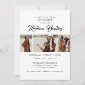 Ultra Elegant 5 Photo Chic Graduation Invitation (Devant)