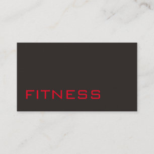 Ultra-épais Trend Grey Fitness Carte de visite spo