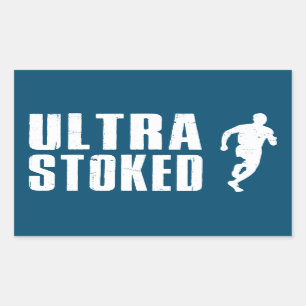 Ultra Gestopt Rechthoekige Sticker