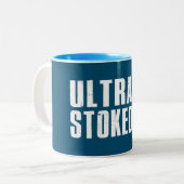 Ultra Gestopt Tweekleurige Koffiemok (Voorkant links)