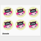 Ultra Kawaii - autocollant de fille (Feuille)