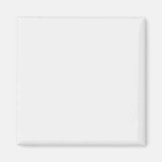 Ultra Light Gray Minimal Background Magneet (Voorkant)