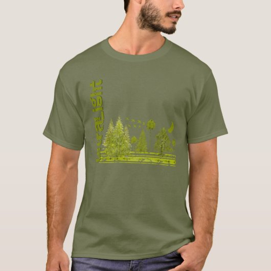 Ultra Light Pines Hiking T-shirts (Voorkant)