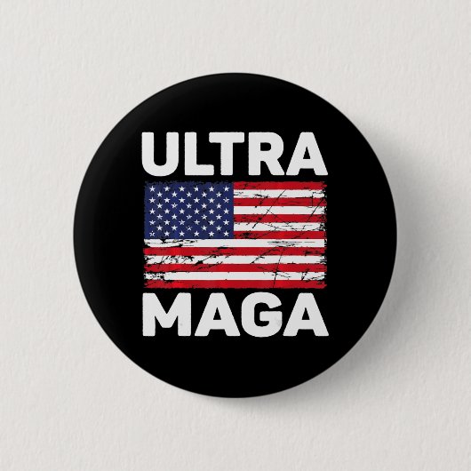 Ultra MAGA 22 Ronde Button 5,7 Cm (Voorkant)