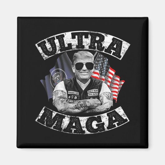 Ultra MAGA 76 Magneet (Voorkant)