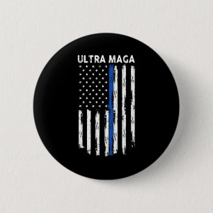 Ultra Maga Amerikaanse vlag Ultra Maga Ronde Button 5,7 Cm