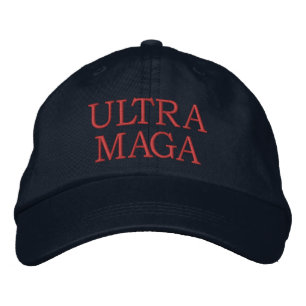 ULTRA MAGA EMBROÏDE BASEBALL-PET GEBORDUURDE PET