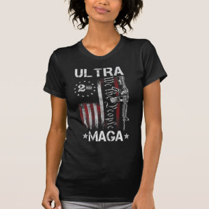 Ultra MAGA Pistool AR - Quote Patriottic American T-shirt