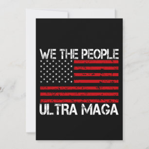 Ultra Maga Pro Trump 2024 Grappig Republikeins Kaart