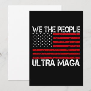 Ultra Maga Pro Trump 2024 Grappige Republikein Kaart