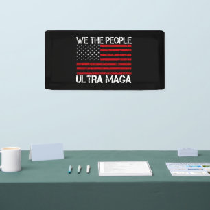 Ultra Maga Pro Trump 2024 Grappige Republikein Spandoek