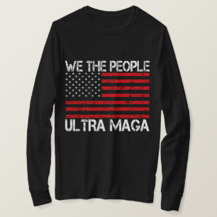 Ultra Maga Pro Trump 2024 Grappige Republikein T-shirt